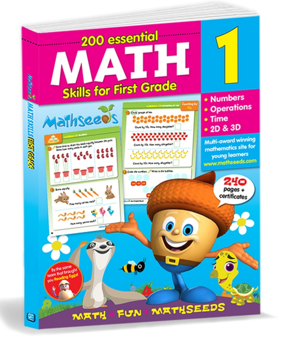 ReadingEggs.com 1st Grade Math Workbook & FREE App Access! – Marriage ...